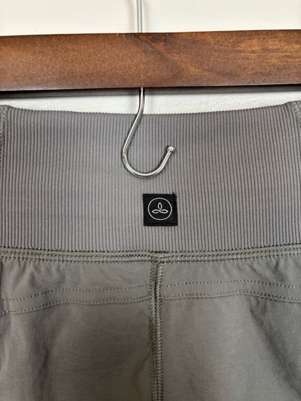 Prana Pants Womens XS Grey Koen Mid Rise Stretch Outdoors Hiking Regular Fit - Picture 6 of 9
